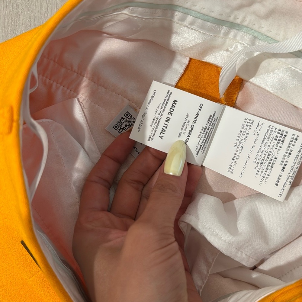 Off-White c/o Virgil Trousers (NWT/IT 38) - Picture 14 of 15